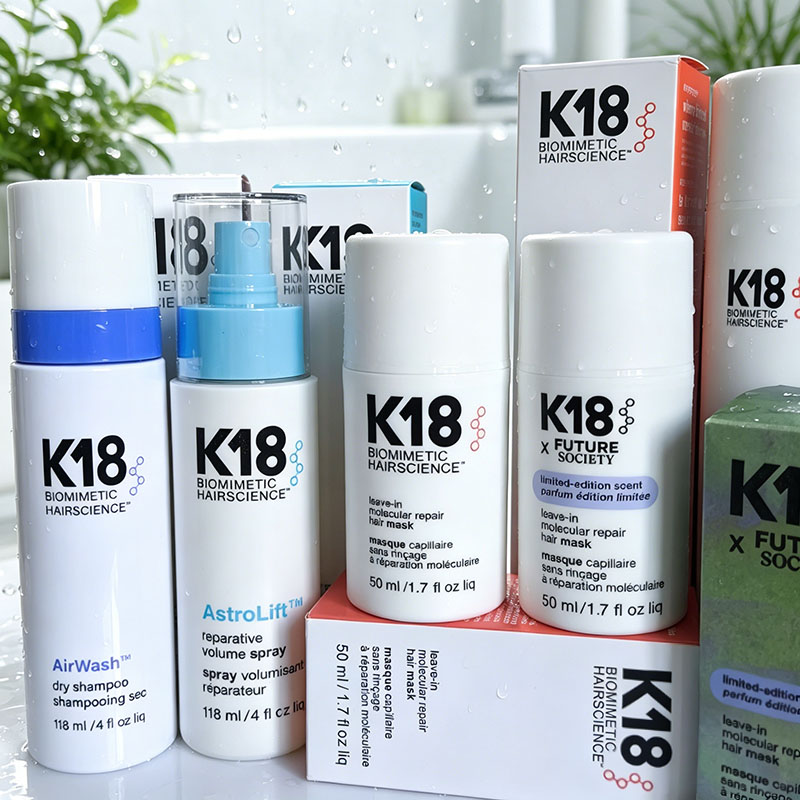Hair Care K18 - มาส์กบำรุงผมสูตรใหม่ K18 แบบไม่ต้องล้างออก บำรุงล้ำลึกด้วยเคราติน ช่วยให้ผมนุ่มลื่น ดูแลเส้นผมให้สุขภาพดี