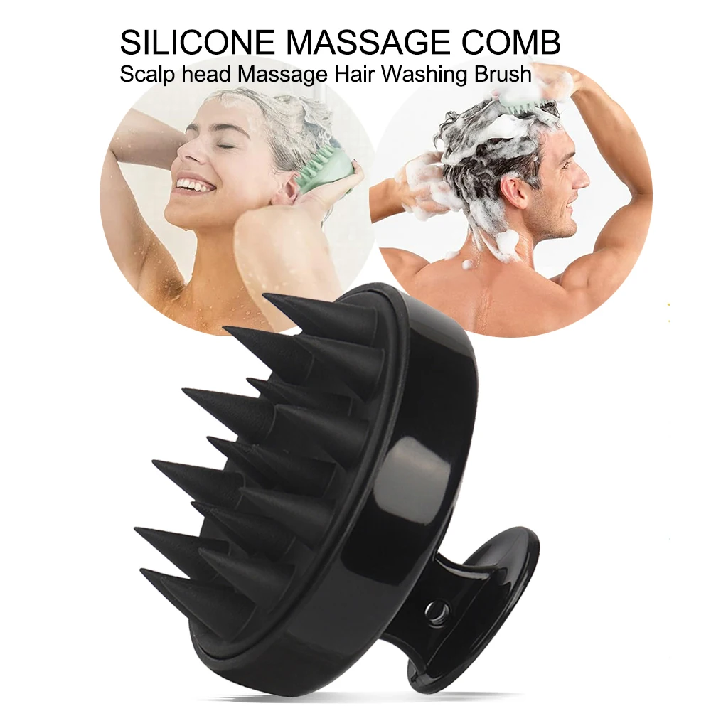 Hair Care Products - ซิลิโคนหัวนวดหนังศีรษะหวีผมแปรงนวดหนังศีรษะนุ่มสําหรับ Hair Growth แปรงแชมพูหวีผม