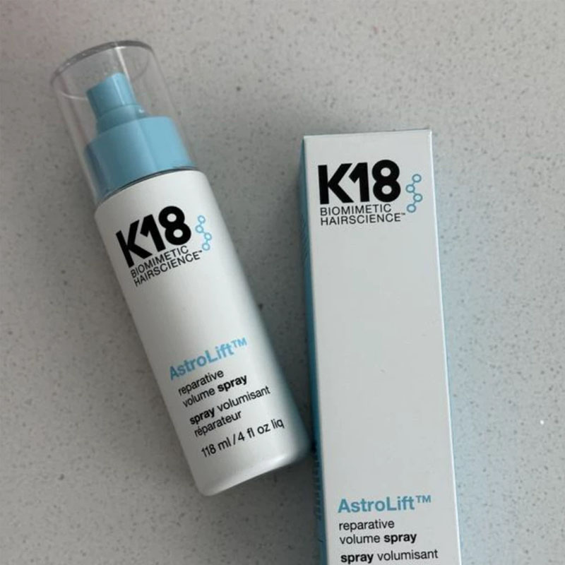 Hair Care K18 - ผลิตภัณฑ์ดูแลเส้นผมแฟชั่น K18 118 มล. สเปรย์ฉีดผมแห้ง AirWash