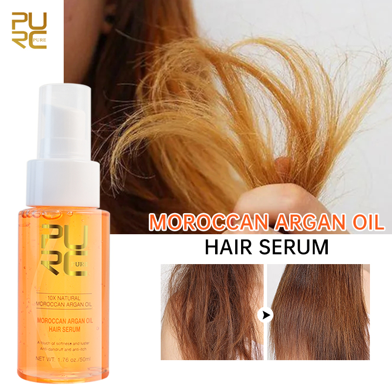 Hair Care Korean Products - น้ำมันเซรั่มอาร์แกนโมร็อกโกสำหรับผมนุ่มลื่นชุ่มชื้นลึกซ่อมแซมความเสียหายทรีทเมนต์รังแคชี้ฟูผลิตภัณฑ์ดูแลเส้นผมเคราติน