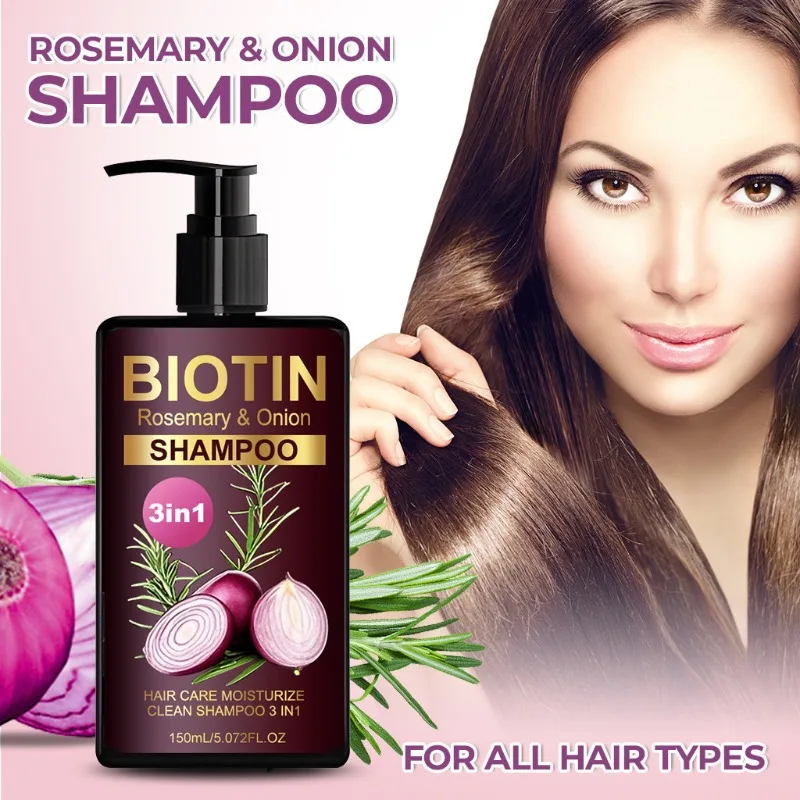 แชมพู BIOTIN Rosemary & Onion  - Hair Care Natural Ingredients บทวิจารณ์และราคา