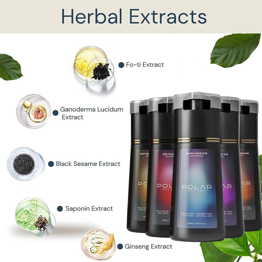 แชมพูเปลี่ยนสีผม ขนาด 200 มล.  - Hair Care Natural Ingredients บทวิจารณ์และราคา