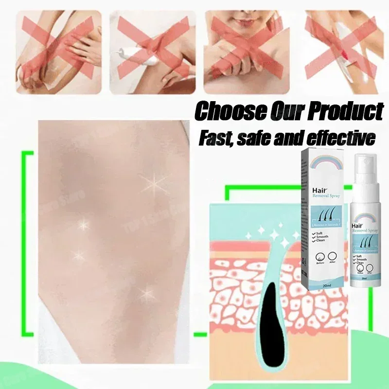 สเปรย์กำจัดขน กำจัดขนได้อย่างม - Hair Care Korean Products บทวิจารณ์และราคา