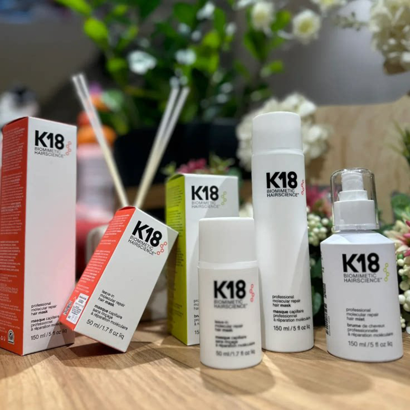 K18 ขนาด 50 มล. และ 150 มล. มา - Hair Care K18 บทวิจารณ์และราคา
