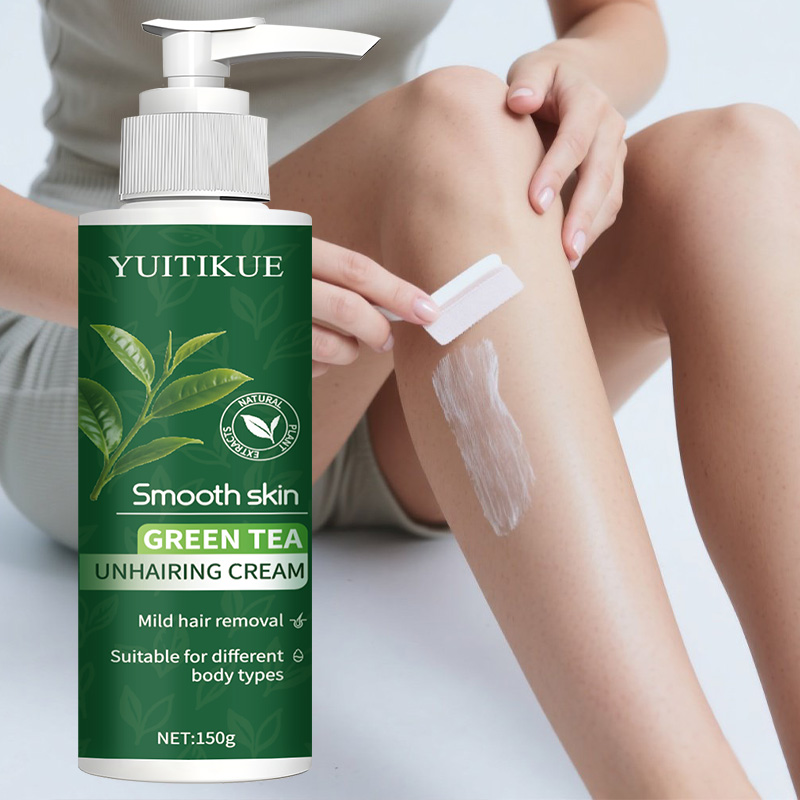 YUITIKUE ครีมกำจัดขนชาเขียว 15 - Hair Care Lotion บทวิจารณ์และราคา