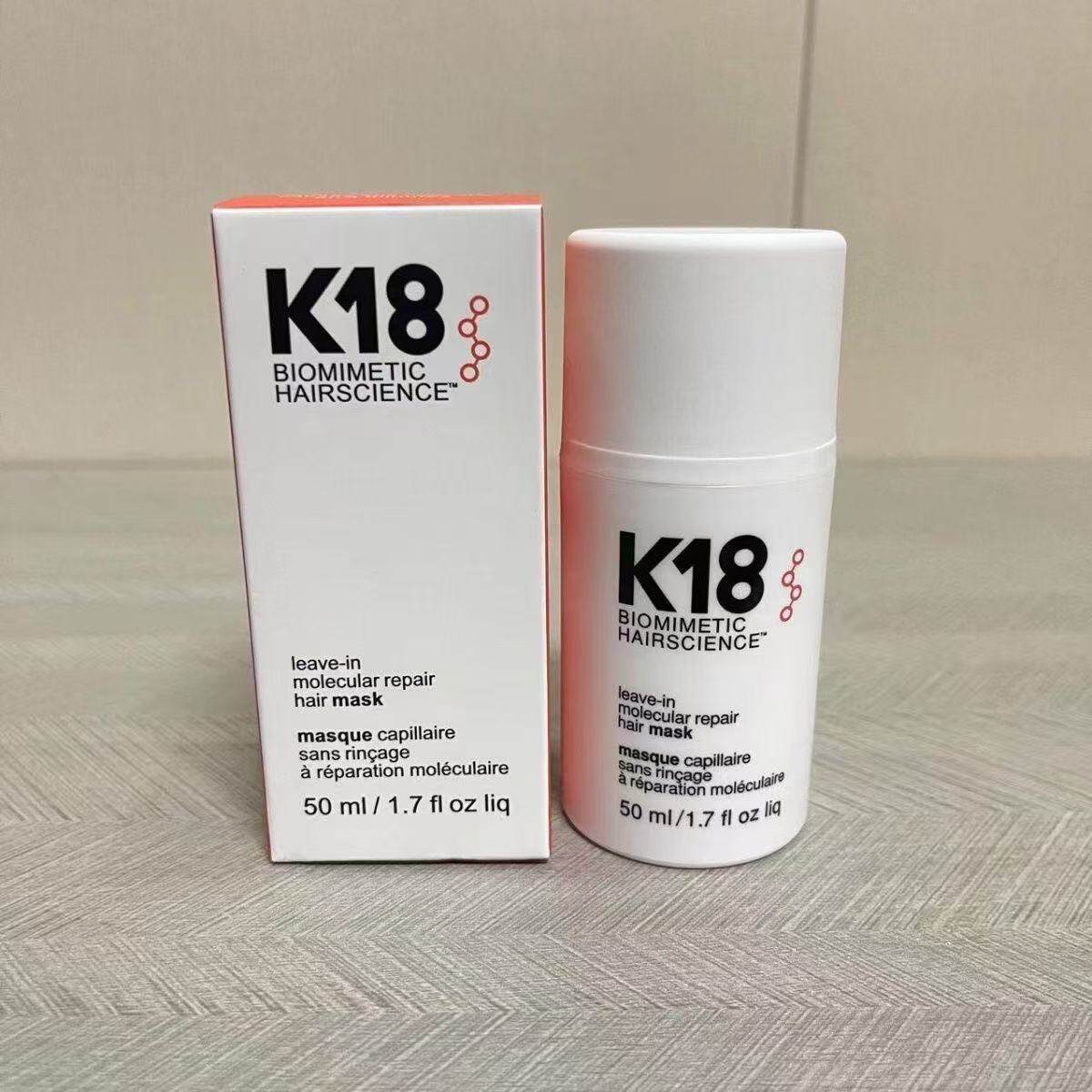มาส์กบำรุงผมสูตรเข้มข้น 50 มล. - Hair Care K18 บทวิจารณ์และราคา