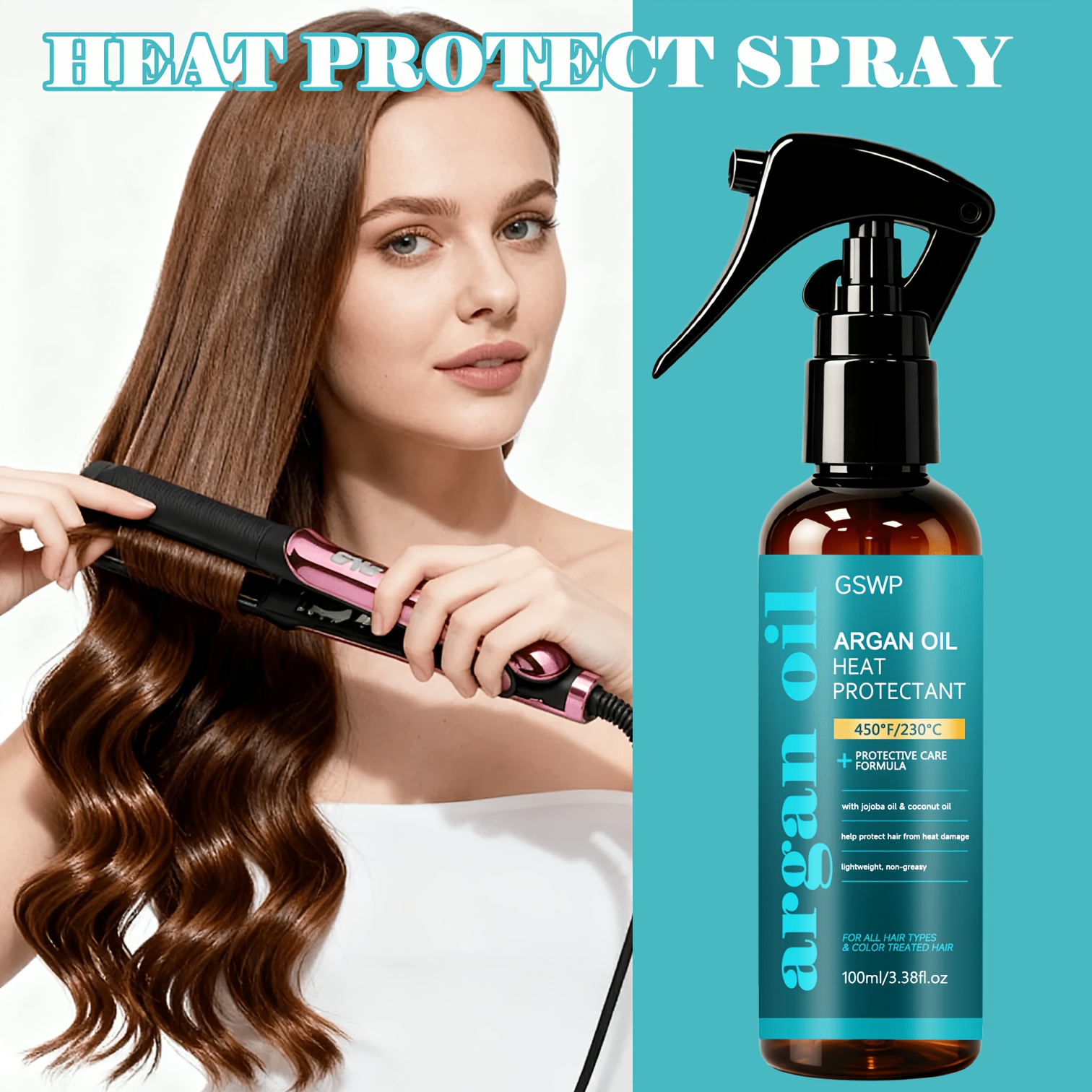 GSWP สเปรย์อาร์แกนออยล์โพรเทค, - Hair Care K18 บทวิจารณ์และราคา